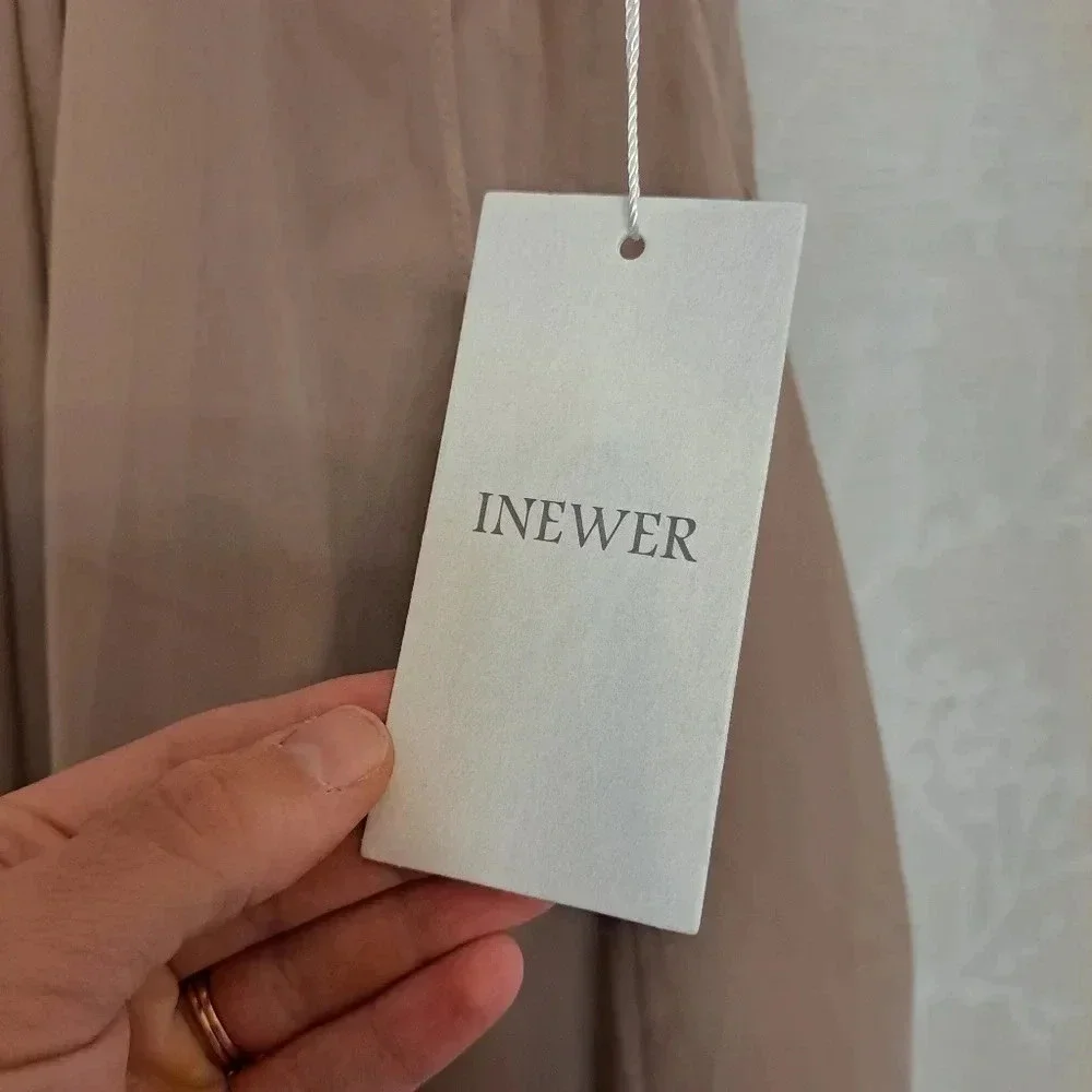 NWT  ruffle chiffon bridesmaid dress - Picture 4 of 8